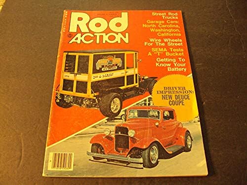Rod Ação Jul 1977 Rod Trucks, carros de garagem, New Deuce Coupe