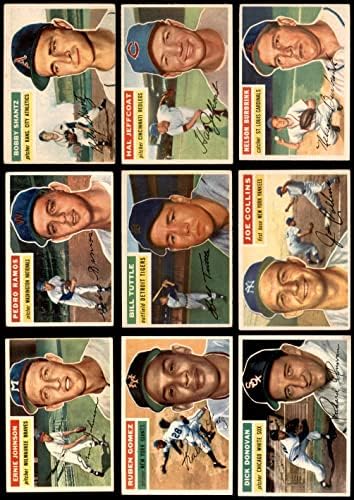 1956 Topps Baseball 100 Card Starter Conjunto/lote VG+