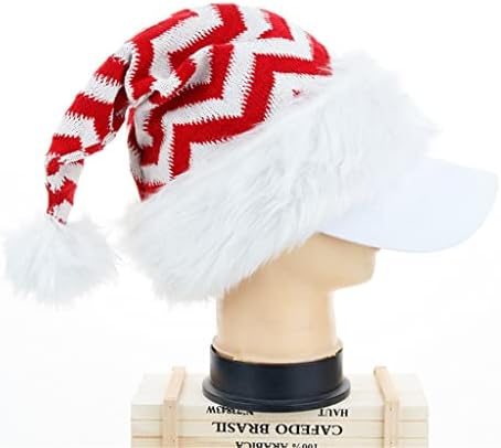 Chapéu de natal sdfgh para bebês adultos de pelúcia para o chapéu de Papai Noel para decoração de festa de natal