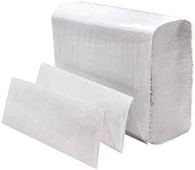 Towels de papel multifold prefeitos Stix White- pacote de 2-250CT. Total de 500 toalhas