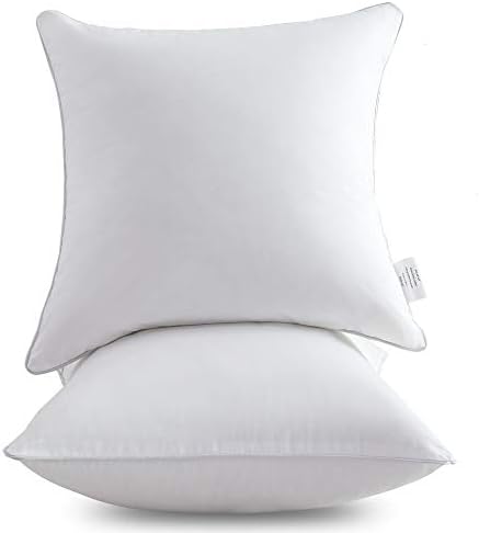 Oubonun 22 x 22 Pillow inserções e travesseiros de cama queen size