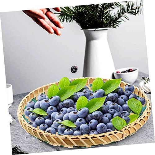 Vosareia colorida colorida recipientes de frutas bandejas de frutas recipientes para alimentos decorativos de servir cesta bandeja