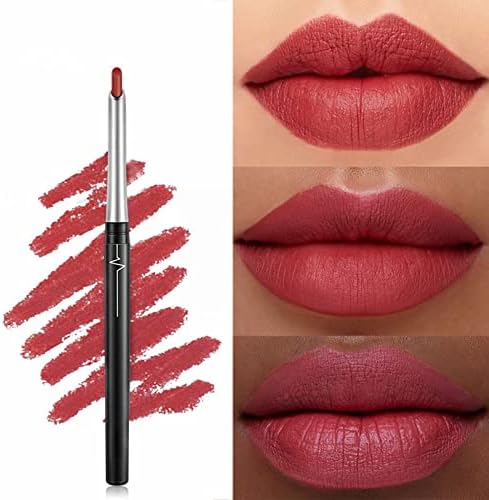 Vefsu 17 colorido Lip Lip Shadow Eyeliner Lipstick Lip lápis à prova d'água Lipstick duradouro com kit de maquiagem de linha