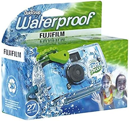 Fujifilm Snap rápida impermeabilizada 27 exposições de 35 mm de câmera 800, 1 pacote + pano de microfibra de qualidade de qualidade