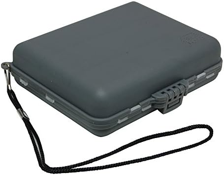 Plano Compact Side By Side Tackle Box, cinza/transparente