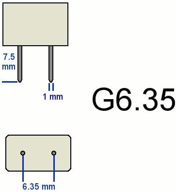 Eiko fnt t-4 g6.35 lâmpada de halogênio base, 24V/275W