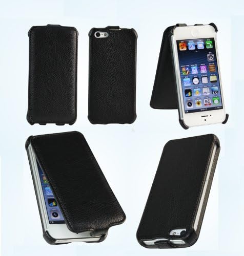 Bear Motion BMIP5FLIPBK Flip Folio Case para iPhone 5 - 1 pacote - embalagem de varejo - preto