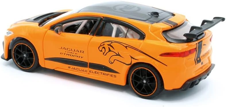 Showcasts Jaguar I -Pace Etrophy, Orange TM012010 - 1/36 Escala Diecast Model Toy Car