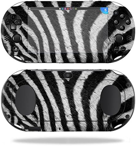 Mightyskins Skin Compatível com Sony PS Vita Wrap Cover Skins Zebra