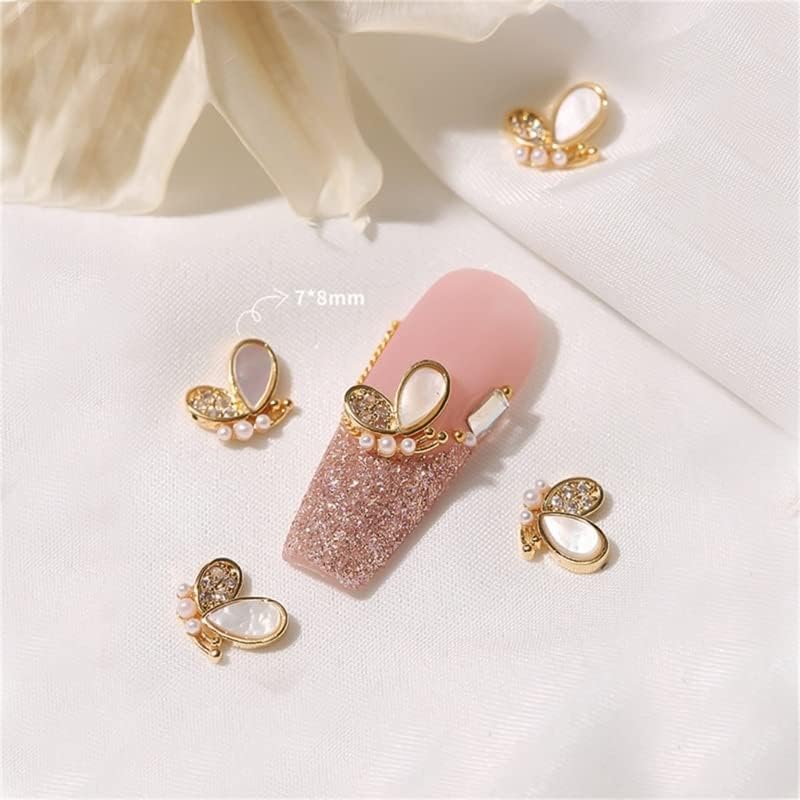 Charms de bêbole -nail, joias de jóias com unhas de unhas unhas unhas gems de cristal unhas unhas para decorações de