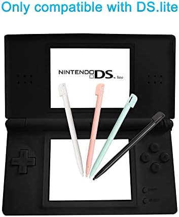 Caneta DS Lite Stylus, caneta de substituição compatível com Nintendo ds lite, 4in1 combo touch styli conjunto de canetas múltiplas