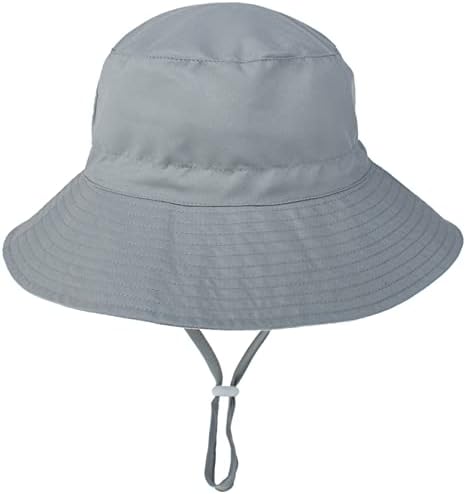 Baby Sun Hat Upf 50+ Sun Protetive Criança Capfete de Balde Capsorias Crianças de Praia Brim Brim Brim Play Chapéu Para Meninas Meninas