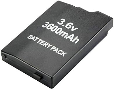 Nova bateria de substituição recarregável de 3600 mAh, compatível com a Sony PSP Slim 2000 2001 2006 3000