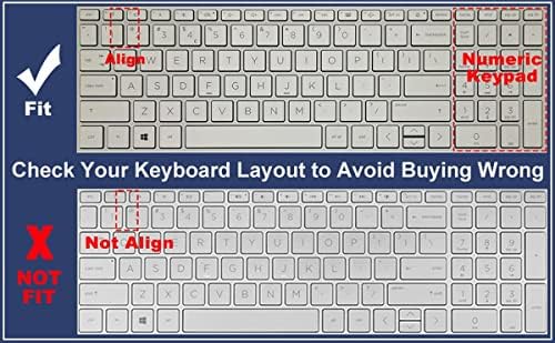 Keyboard Cover for 2022 2021 New HP Laptop 17.3 17t 17z 17-cn 17-cp 17-cn0023dx 17-cn0025nr 17-cn0026nr 17-cn1053cl