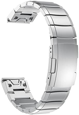 22 26mm de aço inoxidável liberação rápida pulseira pulseira de pulseira para Garmin Fenix ​​6x 6 Pro 5x 5 mais 3HR D2 Delta