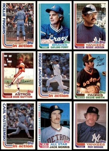 1982 Topps Baseball Complete Conjunto 7 - NM - Conjuntos completos de beisebol