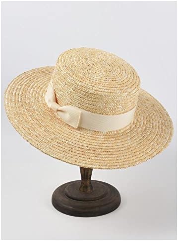 Chapéus de praia de férias de moda feminino chapéu de palha de borbole
