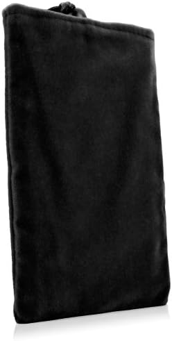 Caixa de ondas de caixa para Garmin Nuvi 2589 - bolsa de veludo, manga de bolsa de tecido de veludo macio com cordão