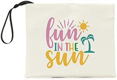 Presentes inspiradores para mulheres no sol maquiagem bolsa de bolsa cosmética Girls Trip Gifts Favors Sun Presentes
