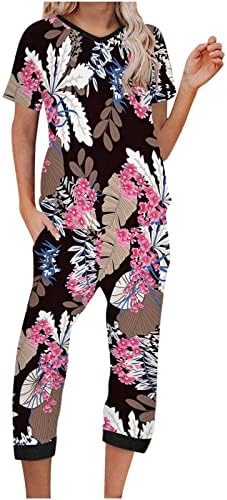 Calças de renda feminina conjuntos de calças conjuntos de gráficos Capri Fake Fake Two Basic Summer outono Pants Sets 2023