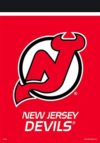 Bandeira do Jardim de Devils de Nova Jersey NHL licenciado 12,5 x 18 Briarwood Lane