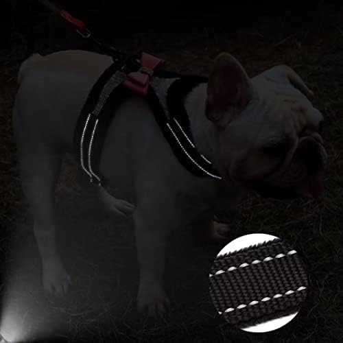 Beirui Cola de cachorro acolchoada e arnês - Bling Rhinestone Dog Collar Churness Set com uma gravata borboleta para cães