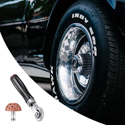 Rolo de remendo de pneu e roda de tampão de pneu, ferramentas de remendos de pneu, cabeça de reparo de pneu para kit de pneu para