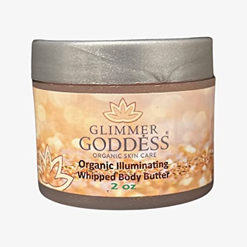 Glimmer Goddess Shimmer Body Butter Travel Tamanho 2 oz.