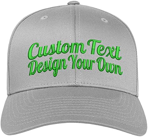 Chapéus de beisebol personalizados Bordado Baseball Cap bordado Hat de text de texto personalizado esportes ajustáveis ​​ao