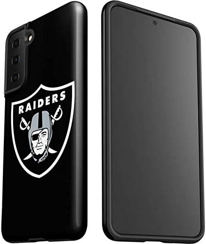 Skinit Pro Phone Case Compatível com Samsung Galaxy S21 Plus 5G - Licenciado oficialmente NFL Las Vegas Raiders LOGO DE