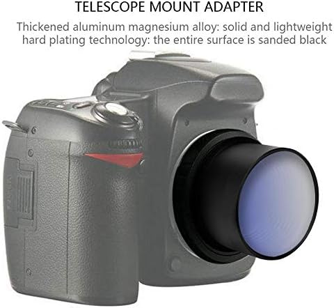 2 '' para T2 Adaptador de tubo de extensão da ocular ocular, M42*0,75 a 2 polegadas Telescópio Officador de montagem Office para