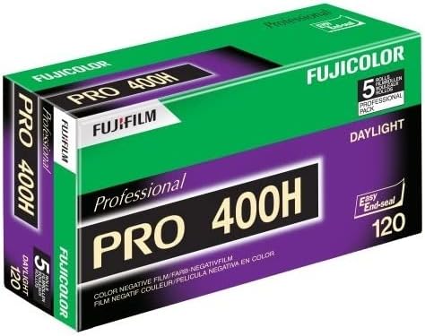 Fujifilm fujicolor pro 120, 400h color negativo filme iso 400-10 roll pro pack