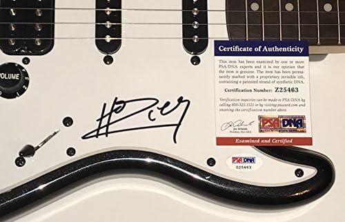 Hozier assinou o pára -choque de guitarra Stratocaster autografado PSA DNA COA