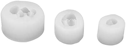 Moldes de silicone de molde de silicone LuxShiny 3pcs para resina para resina para resina moldes de montanha -russa