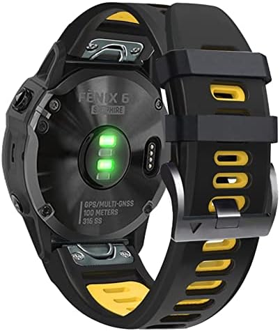 Cysue The New 26 22 22mm Watch Band Strap for Garmin Fenix ​​6x 6 6s Pro 5s mais 935 3 hr relógio de liberação rápida