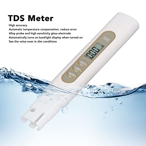 Testador de água Digital TDS medidor Celsius Fahrenheit Switch portátil para aquicultura
