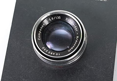 1: 5.6/135 135 mm Lens de ampliação Schneider-Kreuznach Componen-S na placa de lente BESELER 4 polegadas quadradas de 4 polegadas