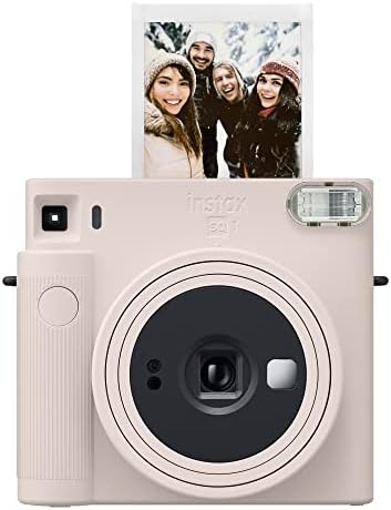 Fujifilm Instax Square Sq1 Câmera instantânea - Branco de giz