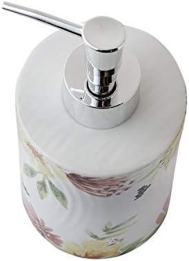 SKL Home Farmhouse Speckle Soap Soap Dispenser, White