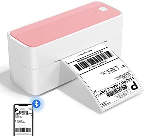Impressora de etiqueta térmica Bluetooth, Phomemo Wireless 4x6 Shipping Label Impressora para pacotes de remessa, fabricante