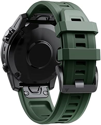 FACDEM Quickfit 26 mm Smart Orinigal tiras para Garmin Fenix ​​7 7x Epix 6 6x Pro 5 5x 3HR 945 Silicone Smartwatch