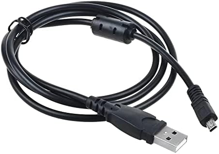 SupplySource Compatível com cabo USB de 3 pés Substituição de cabo para panasonic Lumix Câmera DMC-TS20 S TS20K TS20A LS70 FZ60