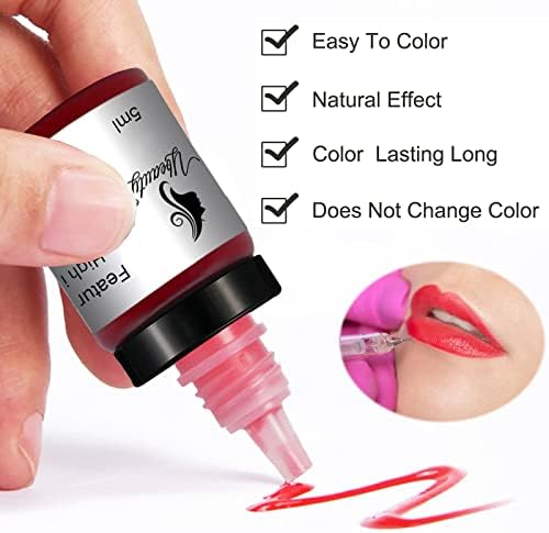 Tattoo Ink Permanente sobrancelha Make Up Pigement for Eybrows Eyeliner Lips Microblading Supplies para Máquinas de