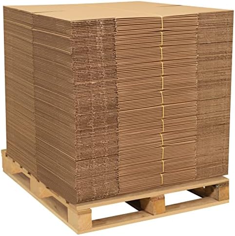 Aviditi 1844SK Long Wonorcated Boxes, 18 L x 4 W x 4 H, Kraft