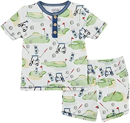 Pijama de golfe para meninos da torta de lama