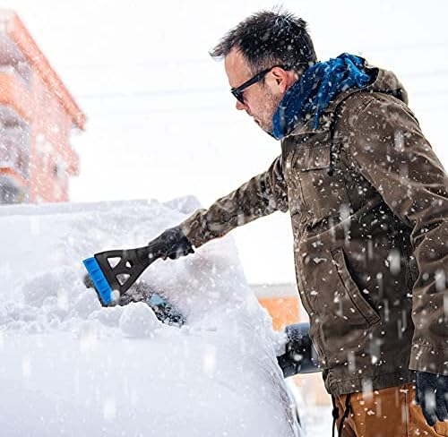 Moyidea 36 Extendemável Ferramenta de remoção de neve destacável com espuma ergonômica para o caminhão SUV de carro SUV
