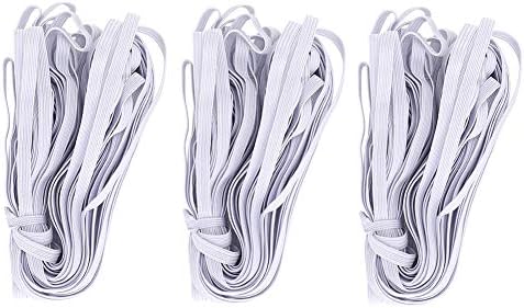 Fácil de usar o cabo de elasticidade forte e elástico Projeto de artesanato diy elástico 3 sacos 0,6cm 10m/32,8 pés para