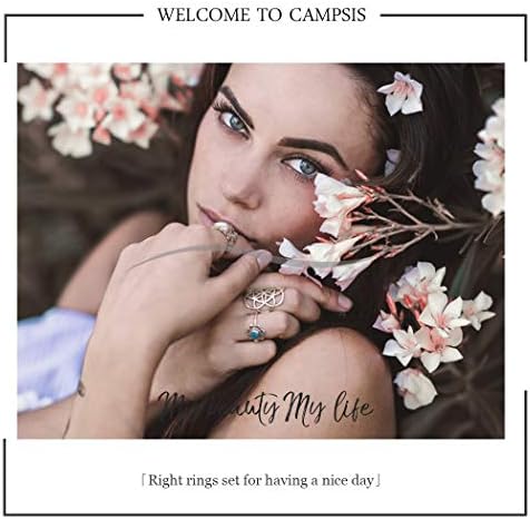 Campsis Boho Knuckle Ring Set Rings Rings Hollo