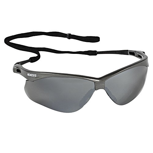 Kleenguard Nemesis CSA Glasses de segurança, certificado CSA, lente de fumaça com moldura de metal, 12 pares / estojo