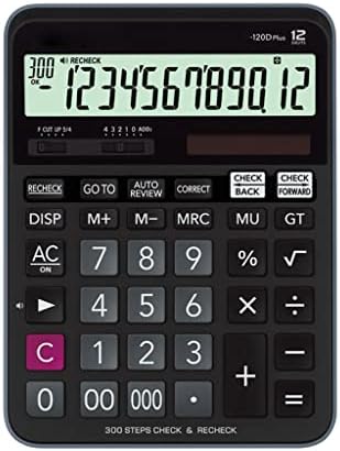 Calculadora de mesa XWWDP Atualizou a calculadora de escritório de escritório financeiro de energia solar multifuncional (cor: a, tamanho